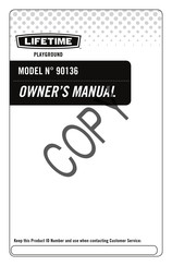 Lifetime 90136 Owner's Manual