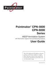 Pointmaker CPN-6000 Series User Manual