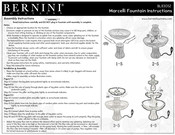 Bernini Marcelli BL83052 Instructions