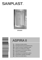 Sanplast ASPIRA II Installation Manual