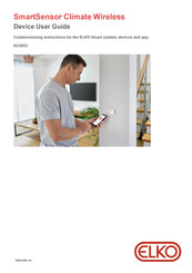 Elko SmartSensor Climate Wireless User Manual