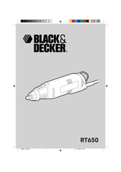 Black & Decker RT 650 Manual