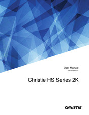Christie DWU23A-HS User Manual