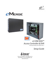 Linear Corporation EMERGE e3 ONE BOX Setup Manual