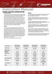 Rohrman Schweißtechnik XA-5001 Pro Instruction Manual