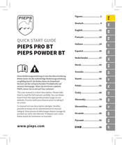 PIEPS PRO BT Quick Start Manual