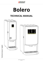 BRAVILOR BONAMAT Bolero Series Technical Manual
