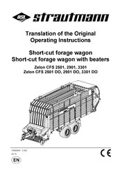BSL strautmann Zelon CFS 2501 Translation Of The Original Operating Instructions