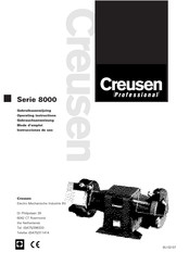 Creusen DS 8150 TS Operating Instructions Manual
