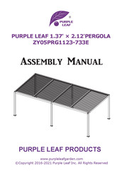PURPLE LEAF ZY05PRG1123-733E Assembly Manual