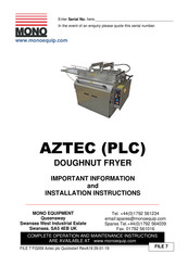 Mono AZTEC PLC Installation Instructions Manual