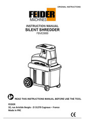 Feider Machines FBVE3000 Instruction Manual