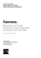 Kenmore 850e Series Use & Care Manual