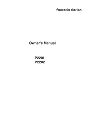 Faurecia Clarion Electronics P2201 Owner's Manual