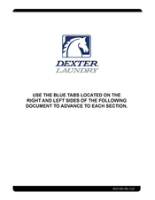 Dexter Laundry DC50X2NC-15EC1X Manual