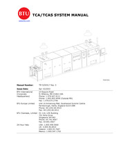 BTU TCA System Manual