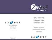 Lazboy Z Mod CONSOLE Operating Instructions Manual