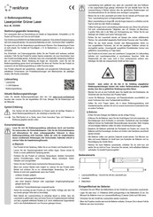 Renkforce 2522656 Operating Instructions Manual