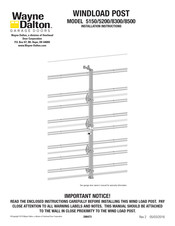 Wayne-Dalton ThermoMark 5200 Installation Instructions
