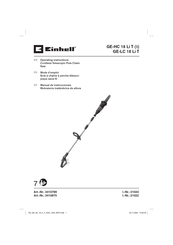 EINHELL 3410875 Operating Instructions Manual