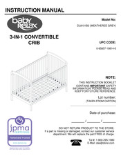 Dorel 0-65857-19814-0 Instruction Manual