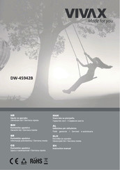 Vivax DW-45942B Instruction Manual