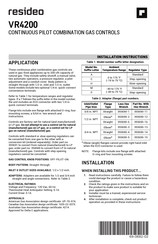 Resideo VR4200 Installation Instructions Manual