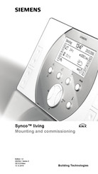 Siemens Synco living AP260 Mounting And Commissioning