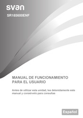 Svan SR185600ENF User Manual