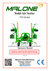 Malone Tedd-Air 570 Operator's Manual