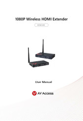 Av Access HDW100 User Manual