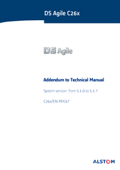 Alstom DS Agile C264 Technical Manual Addendum