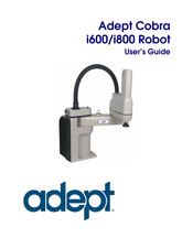 adept technology Adept Cobra i800 User Manual