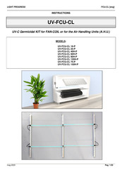 Light Progress UV-FCU-CL Series Instructions Manual