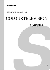 Toshiba 15V31B Service Manual