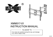USX-MOUNT XMM017-01 Instruction Manual