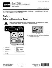 Toro 07419 Installation Instructions Manual