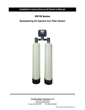 Franklin Water Treatment PIF1D-1248 Installation Instructions And Owner's Manual