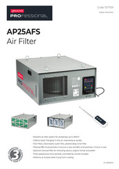 Axminster PROFESSIONAL AP25AFS Instructions Manual