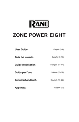 Rane ZONE POWER LIGHT User Manual