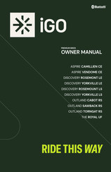 Igo OUTLAND SAWBACK RS Owner's Manual