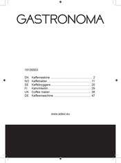 Gastronoma 18100003 Manual