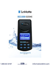 LaMotte DC1500 OZONE Manual
