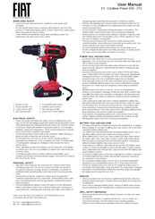 Fiat F2 User Manual