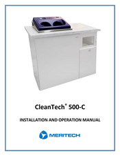 MERITECH CleanTech 500-c Installation And Operation Manual