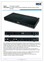 ATZ HDMI-V2-42SMPR Manual