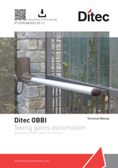 DITEC OBBI Technical Manual