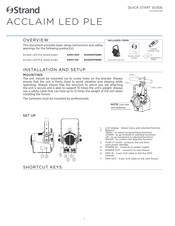 Strand Acclaim LED PLE Quick Start Manual