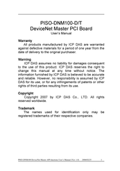 ICP DAS USA PISO-DNM100-T User Manual