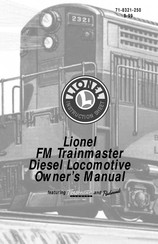 Lionel FM TrainMaster Owner's Manual